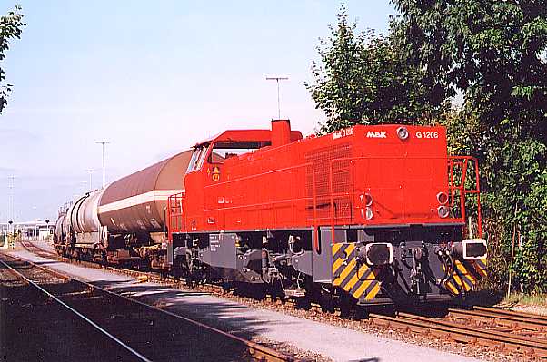 MaK G 1206, beim Bayer-Werk