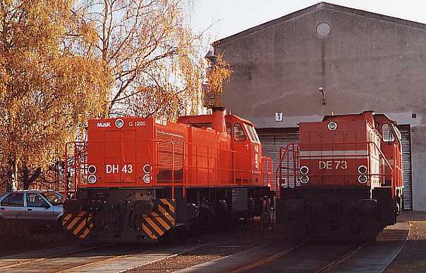 HGK DH 43 und DE 73