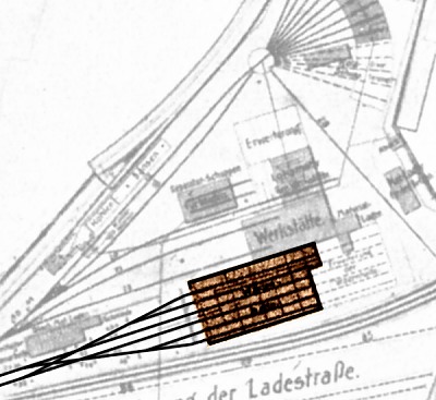 KFBE-Bahnbetriebswerk Frechen, um 1912