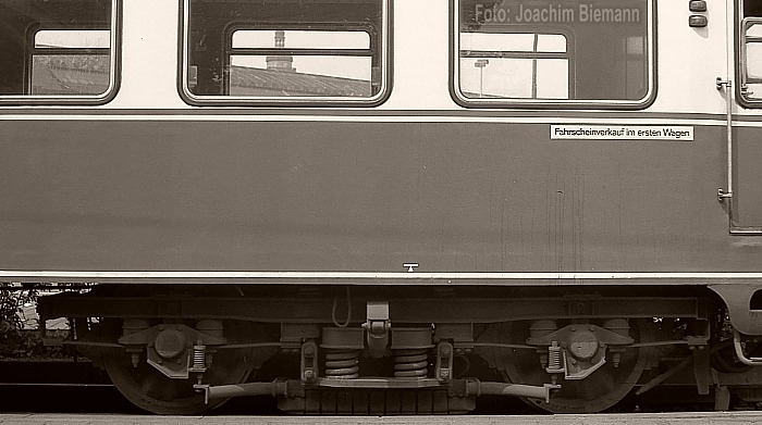 KBE-Steuerwagen ES 151, Drehgestell