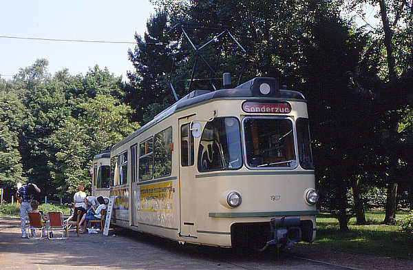 Fahrrad-Transportwagen 1967 der KVB